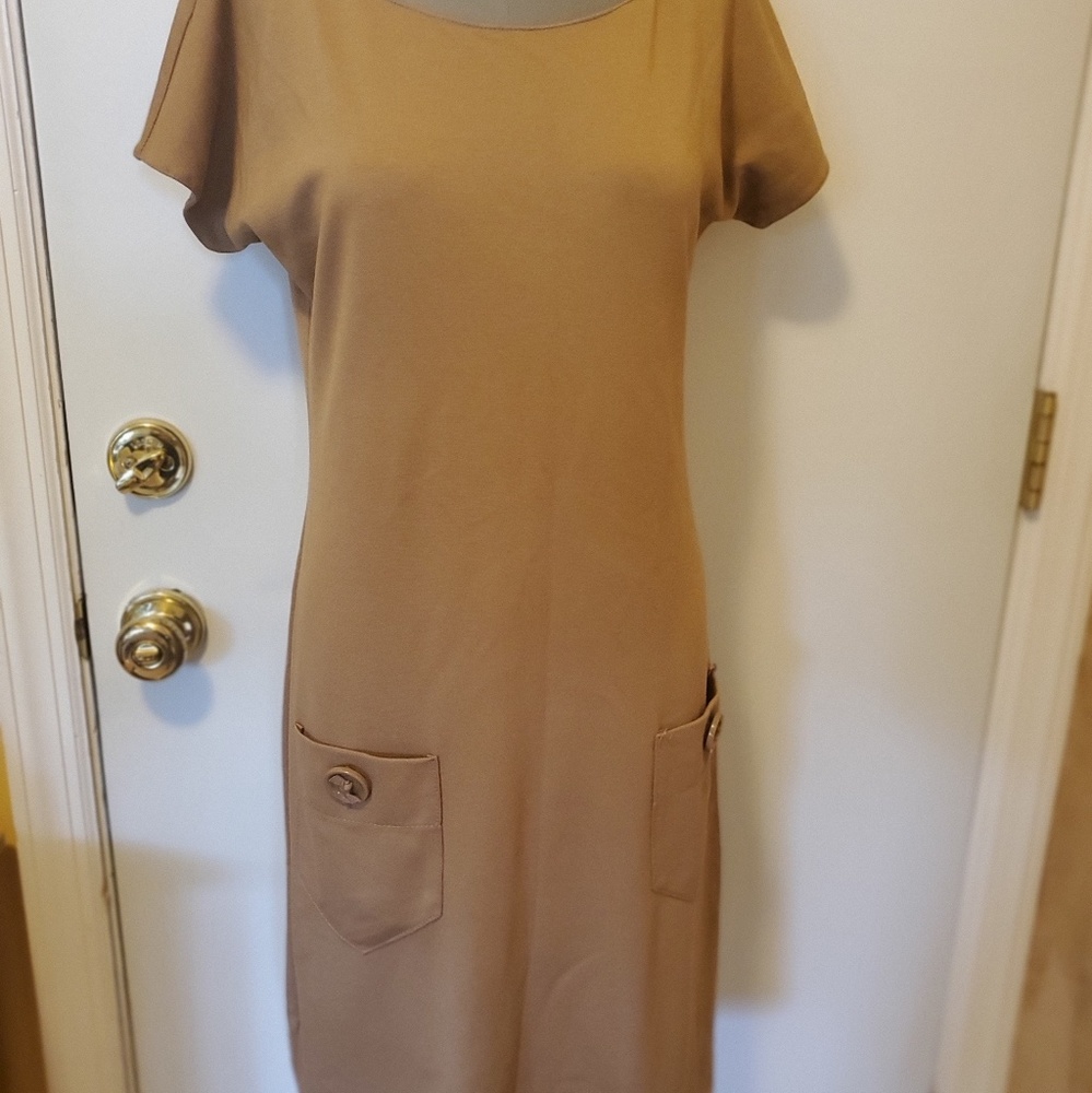 Long brown dress